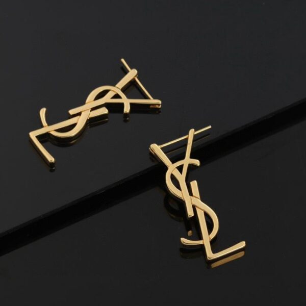 réplica,joyas,joyería,1:1,replica,fake,lujo,barato Pendientes Saint Laurent (CB34)