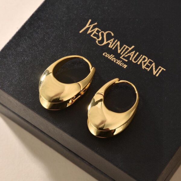 réplica,joyas,joyería,1:1,replica,fake,lujo,barato Aretes con letras de Yves Saint Laurent (0F9C)