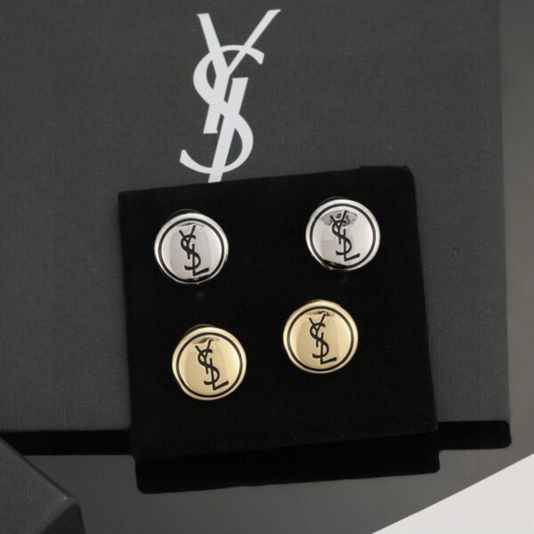 réplica,joyas,joyería,1:1,replica,fake,lujo,barato Pendientes de lujo clásicos de Saint Laurent (1B35)