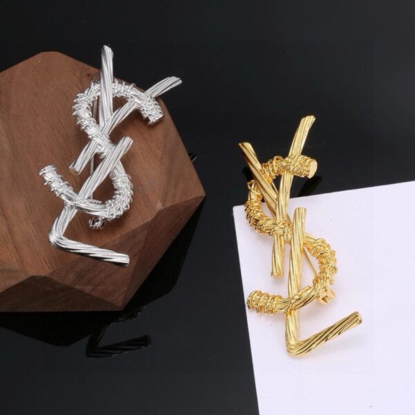 réplica,joyas,joyería,1:1,replica,fake,lujo,barato Yves Saint Laurent Broche Clásico Lujo (CE60)