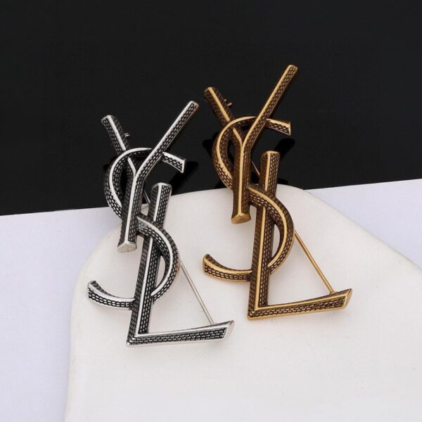 réplica,joyas,joyería,1:1,replica,fake,lujo,barato Broche Yves Saint Laurent Clásico Lujo (D2CA)