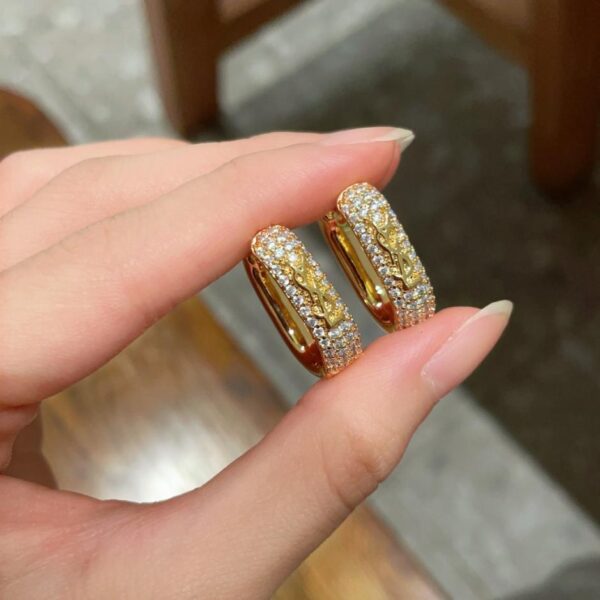 réplica,joyas,joyería,1:1,replica,fake,lujo,barato Pendientes nuevos de Saint Laurent (EAAF)