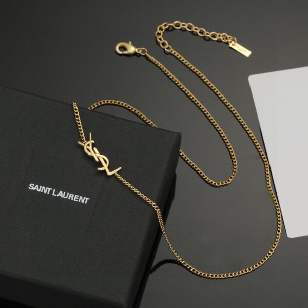 réplica,joyas,joyería,1:1,replica,fake,lujo,barato Collar Yves Saint Laurent(70A1)