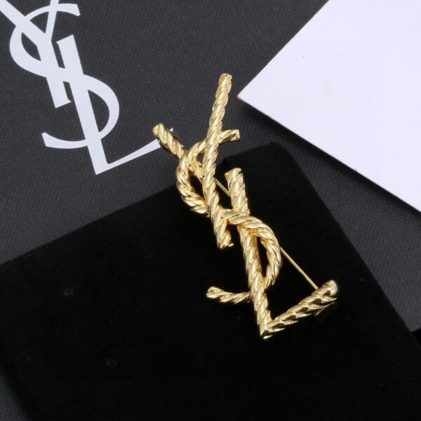 réplica,joyas,joyería,1:1,replica,fake,lujo,barato Broche Yves Saint Laurent Lujo clásico (74ED)