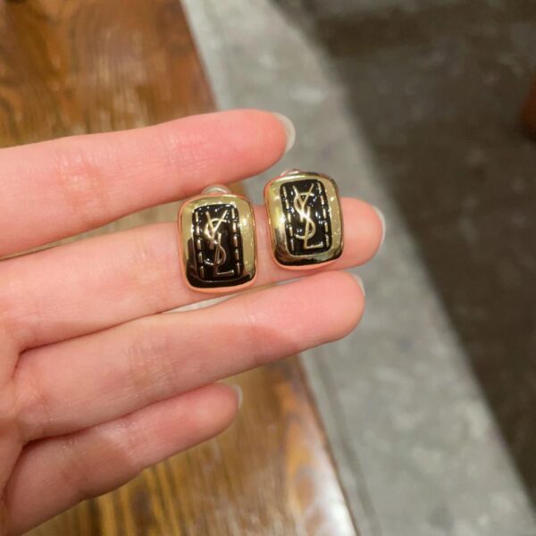 réplica,joyas,joyería,1:1,replica,fake,lujo,barato Pendientes nuevos de Yves Saint Laurent (025E)