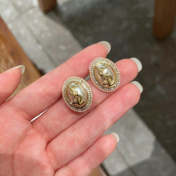 réplica,joyas,joyería,1:1,replica,fake,lujo,barato Pendientes nuevos de Yves Saint Laurent (2DF5)