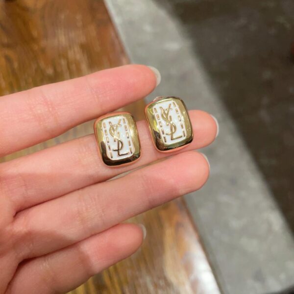 réplica,joyas,joyería,1:1,replica,fake,lujo,barato Pendientes nuevos de Yves Saint Laurent (2DF5)