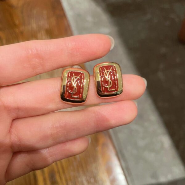 réplica,joyas,joyería,1:1,replica,fake,lujo,barato Pendientes nuevos de Yves Saint Laurent (6E68)