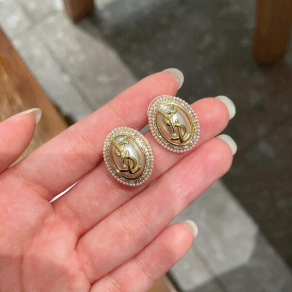 réplica,joyas,joyería,1:1,replica,fake,lujo,barato Pendientes nuevos de Saint Laurent (BBCC)