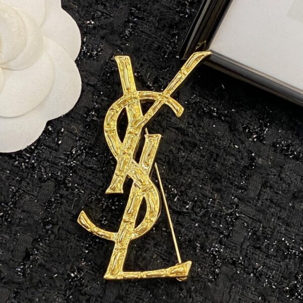 réplica,joyas,joyería,1:1,replica,fake,lujo,barato Broche Yves Saint Laurent (7BB2)
