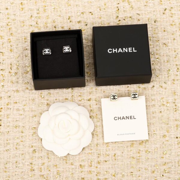 réplica,joyas,joyería,1:1,replica,fake,lujo,barato Pendientes Chanel terrones de azúcar