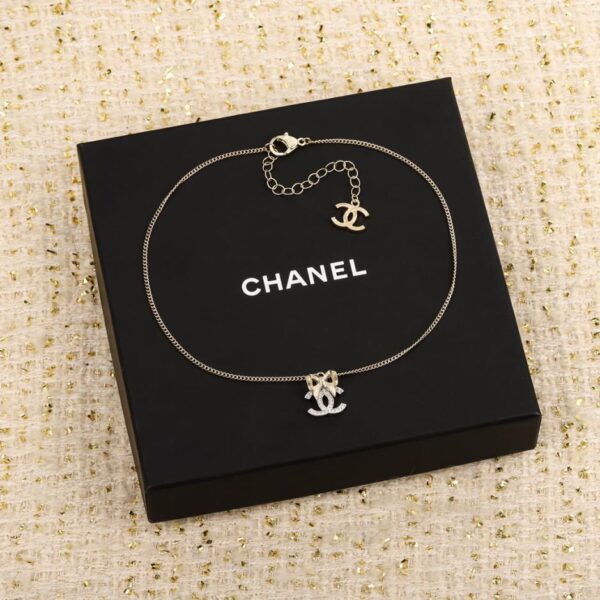 réplica,joyas,joyería,1:1,replica,fake,lujo,barato Anillo doble c blanco de encaje negro Chanel