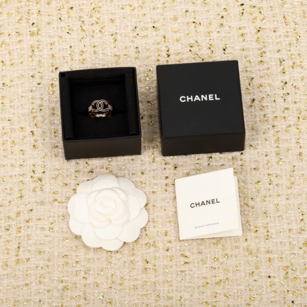 réplica,joyas,joyería,1:1,replica,fake,lujo,barato Collar Chanel con lazo dorado claro colgante plateado con doble C