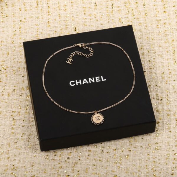 réplica,joyas,joyería,1:1,replica,fake,lujo,barato Anillo doble c blanco de encaje negro Chanel