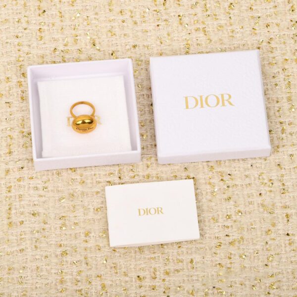 réplica,joyas,joyería,1:1,replica,fake,lujo,barato Anillo de huevo Dior vintage de oro