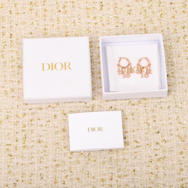 réplica,joyas,joyería,1:1,replica,fake,lujo,barato Collar Dior con doble CD de perlas