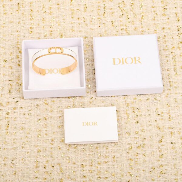 réplica,joyas,joyería,1:1,replica,fake,lujo,barato Pulsera abierta con letras Dior.