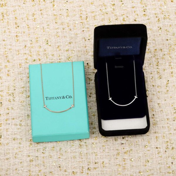 réplica,joyas,joyería,1:1,replica,fake,lujo,barato Collar de plata esterlina serie Tiffany T