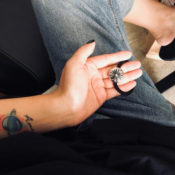 réplica,joyas,joyería,1:1,replica,fake,lujo,barato Pulsera cruzada con hebilla Chrome Hearts