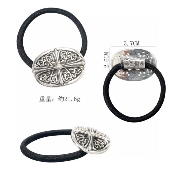 réplica,joyas,joyería,1:1,replica,fake,lujo,barato Diadema/pulsera con estrella de cinco puntas Chrome Hearts de dos piezas