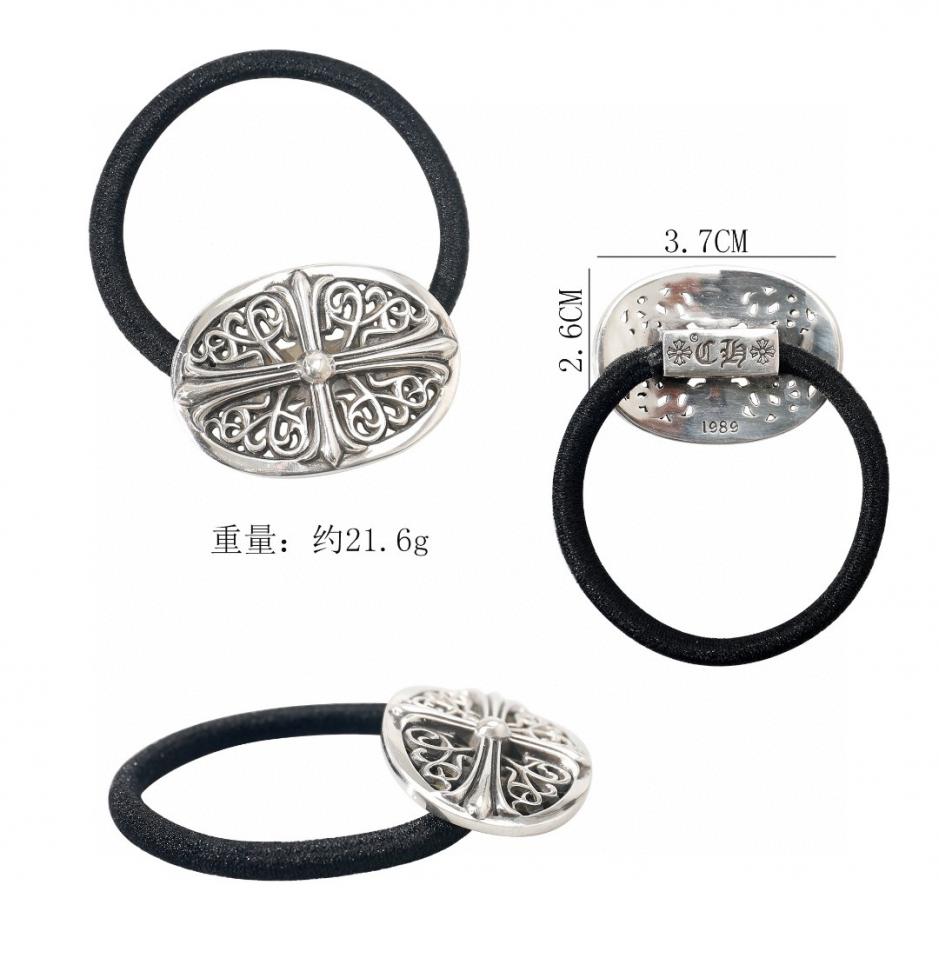 réplica,joyas,joyería,1:1,replica,fake,lujo,barato Chrome Hearts cruz cuerda/pulsera de pelo arabesco