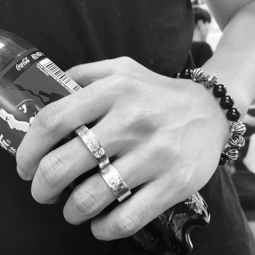 réplica,joyas,joyería,1:1,replica,fake,lujo,barato [Calidad de contador] Anillo para follar Chrome Hearts