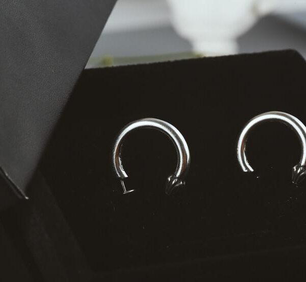 réplica,joyas,joyería,1:1,replica,fake,lujo,barato [Calidad de contador] Pendientes del mismo estilo Chrome Hearts Kris Wu