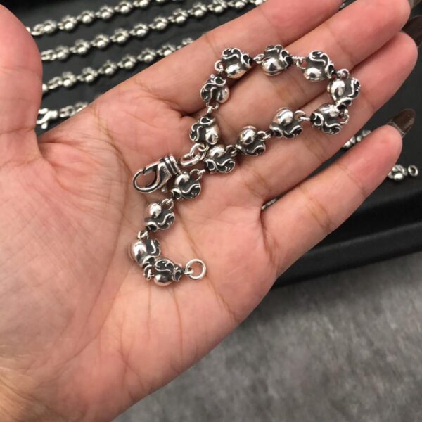 réplica,joyas,joyería,1:1,replica,fake,lujo,barato Chrome Hearts nueva pulsera con forma de corazón