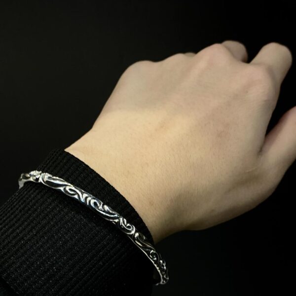 réplica,joyas,joyería,1:1,replica,fake,lujo,barato Pulsera de Vid Eterna de Corazones Cromados
