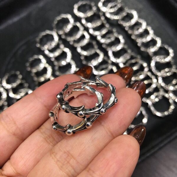 réplica,joyas,joyería,1:1,replica,fake,lujo,barato Pulsera de cuadros finos con piedras bañadas en oro Chrome Hearts