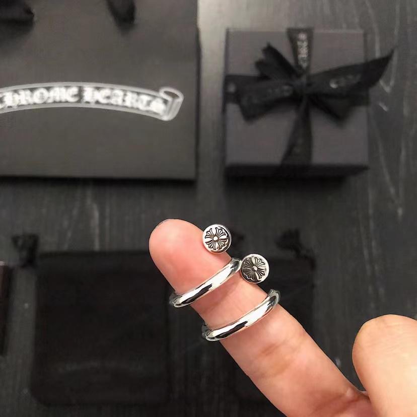 réplica,joyas,joyería,1:1,replica,fake,lujo,barato réplica,joyas,joyería,1:1,replica,fake,lujo,barato Anillo de uñas plano de corazones cromados