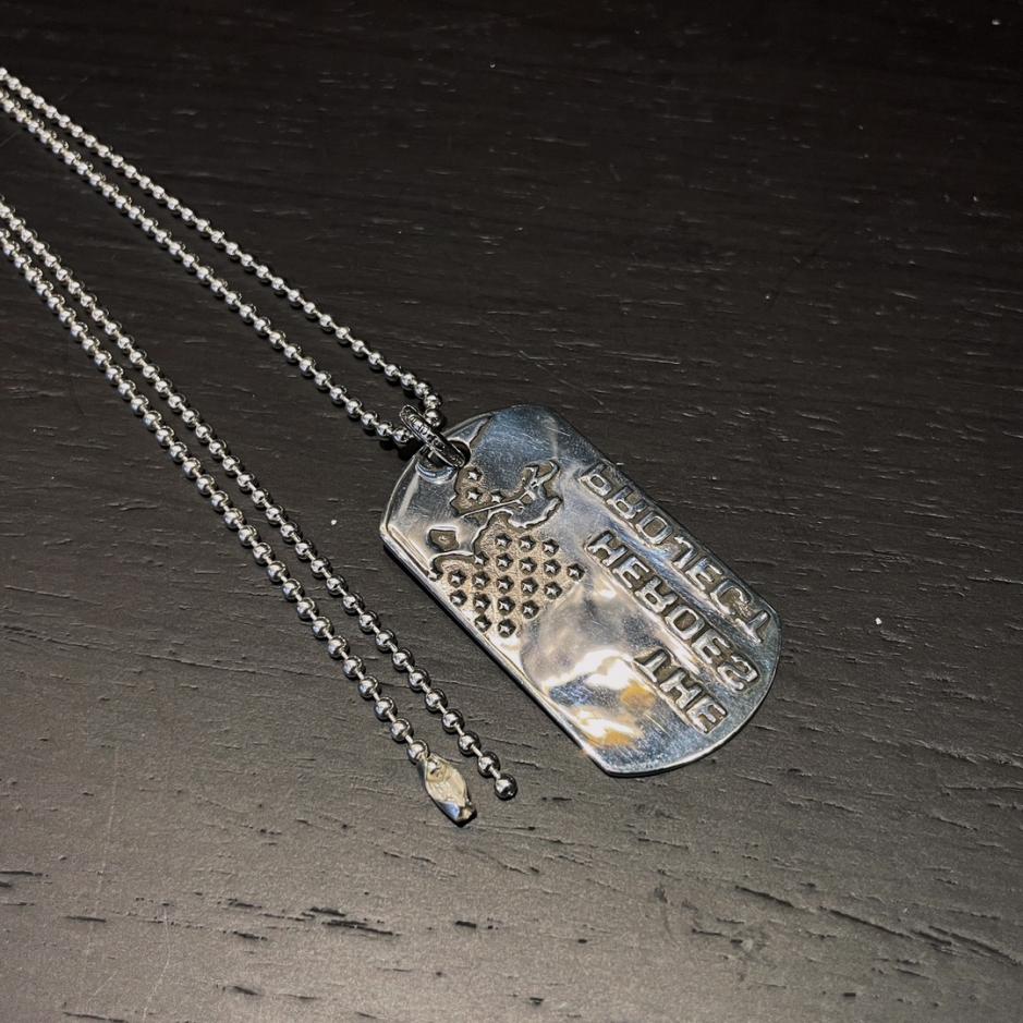 réplica,joyas,joyería,1:1,replica,fake,lujo,barato réplica,joyas,joyería,1:1,replica,fake,lujo,barato Colgante militar Chrome Hearts New York Limited