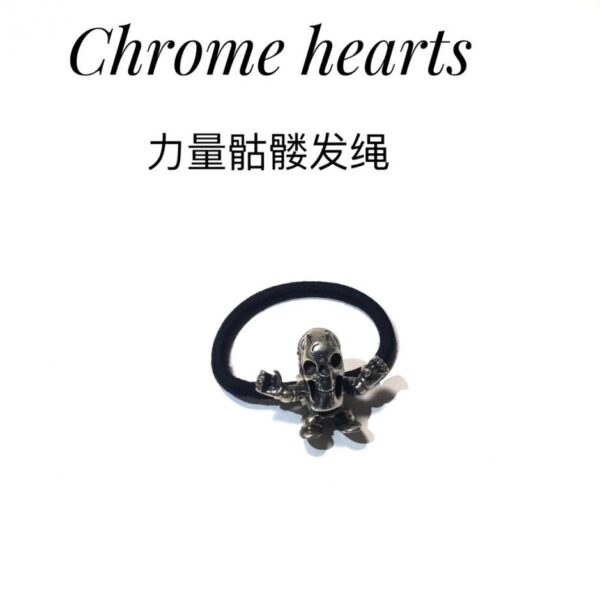 réplica,joyas,joyería,1:1,replica,fake,lujo,barato Cuerda/pulsera de pelo de calavera Chrome Hearts