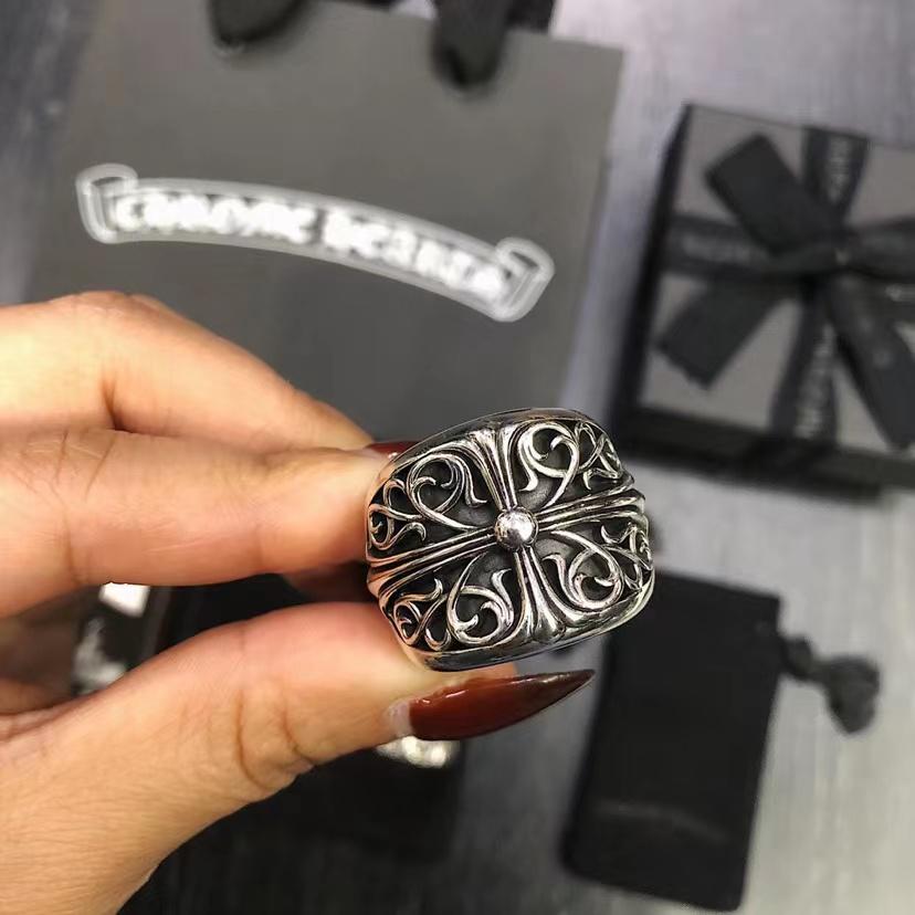 réplica,joyas,joyería,1:1,replica,fake,lujo,barato réplica,joyas,joyería,1:1,replica,fake,lujo,barato Anillo de vid con cruz de corazones cromados