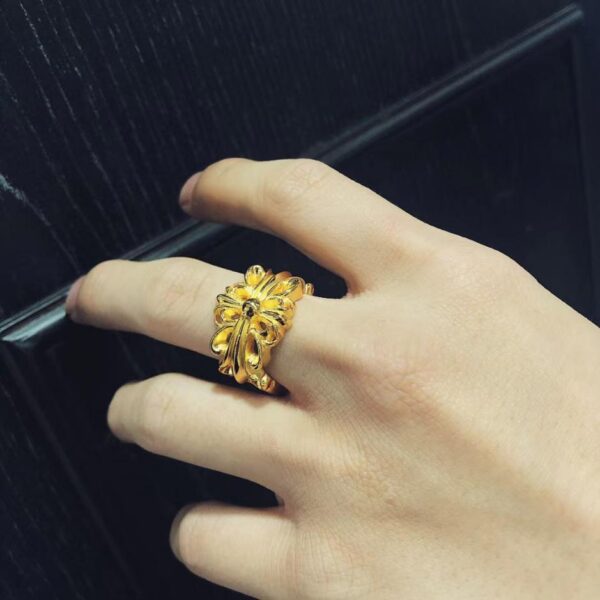 réplica,joyas,joyería,1:1,replica,fake,lujo,barato Anillo Iris Corazones Cromados