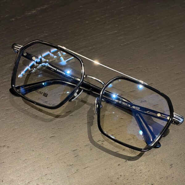 réplica,joyas,joyería,1:1,replica,fake,lujo,barato Gafas retro Chrome Hearts cuadradas