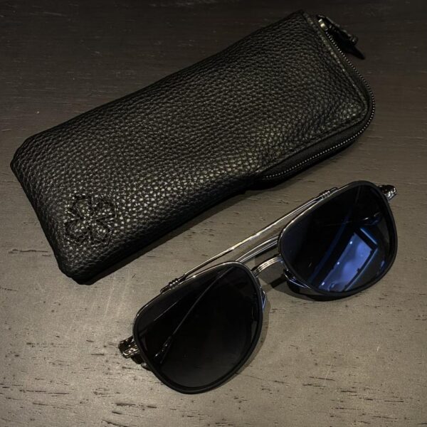 réplica,joyas,joyería,1:1,replica,fake,lujo,barato Gafas de sol cromadas con corazones