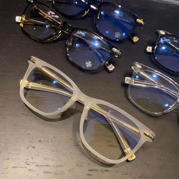 réplica,joyas,joyería,1:1,replica,fake,lujo,barato Gafas Cruzadas Arabescas Corazones Cromados
