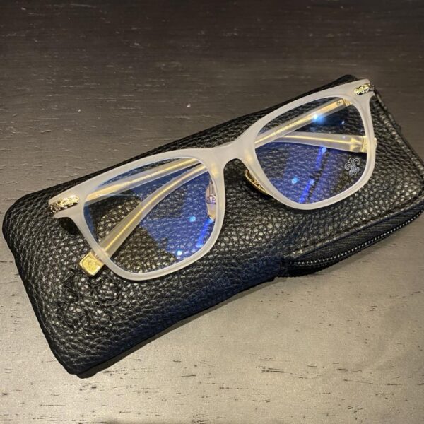 réplica,joyas,joyería,1:1,replica,fake,lujo,barato Gafas Cruzadas Arabescas Corazones Cromados