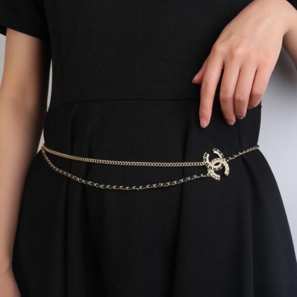 réplica,joyas,joyería,1:1,replica,fake,lujo,barato Nueva cadena de cintura Chanel (B10B)
