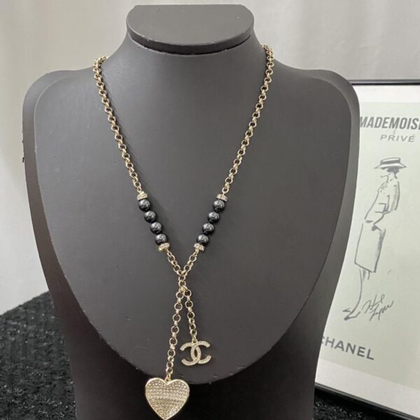 réplica,joyas,joyería,1:1,replica,fake,lujo,barato Collar Chanel (8D91)