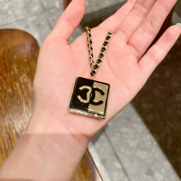 réplica,joyas,joyería,1:1,replica,fake,lujo,barato Collar de perlas nuevo de Chanel (283E)