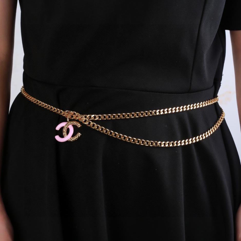 réplica,joyas,joyería,1:1,replica,fake,lujo,barato réplica,joyas,joyería,1:1,replica,fake,lujo,barato Nueva cadena de cintura Chanel (01A2)