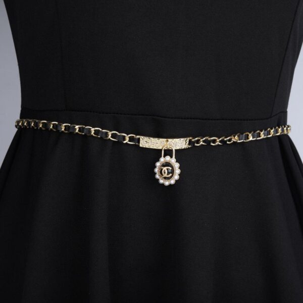 réplica,joyas,joyería,1:1,replica,fake,lujo,barato Cadena de cintura Chanel (F8FF)