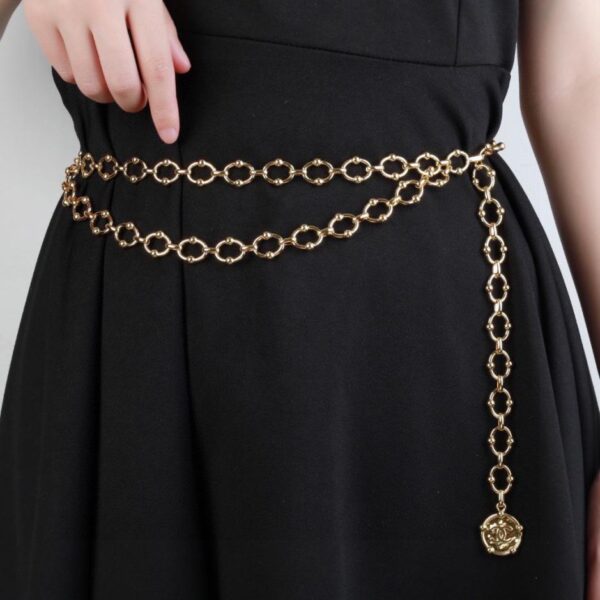 réplica,joyas,joyería,1:1,replica,fake,lujo,barato Cinturilla Chanel nueva y usada (901C)