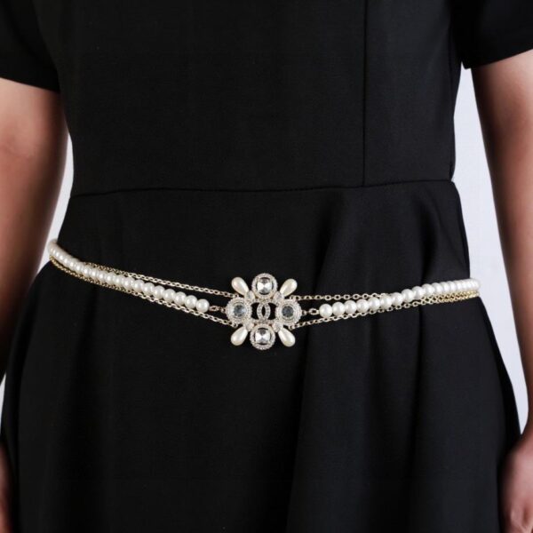réplica,joyas,joyería,1:1,replica,fake,lujo,barato Cadena de cintura Chanel nuevo estilo (CD3C)