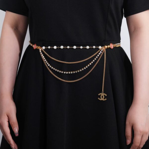 réplica,joyas,joyería,1:1,replica,fake,lujo,barato Nueva cadena de cintura Chanel (D2EC)