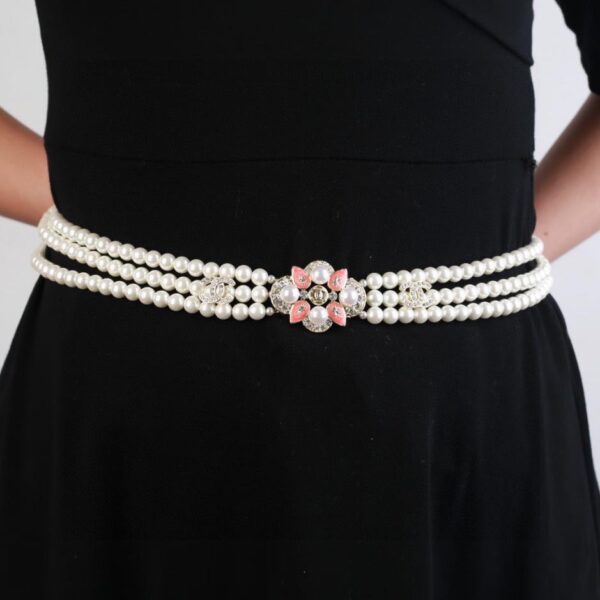 réplica,joyas,joyería,1:1,replica,fake,lujo,barato Cadena de cintura Chanel nuevo estilo (4D23)