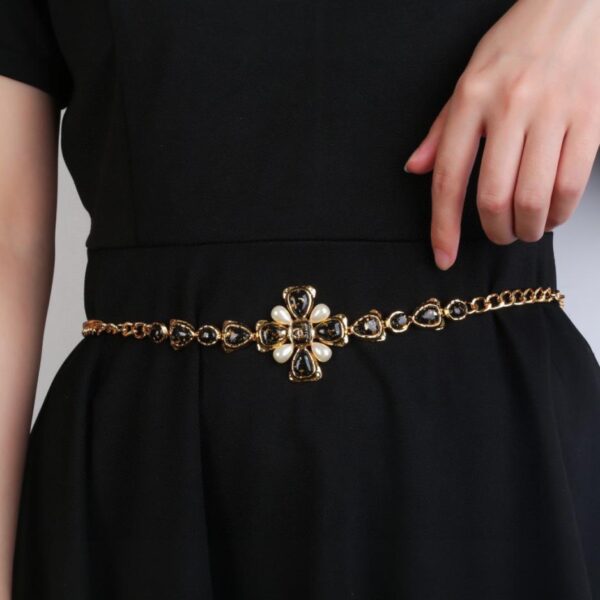 réplica,joyas,joyería,1:1,replica,fake,lujo,barato Nueva cadena de cintura Chanel (E1B9)