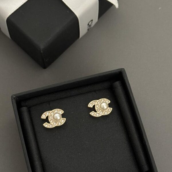 réplica,joyas,joyería,1:1,replica,fake,lujo,barato Pendientes mini nuevos de Chanel (3E0E)